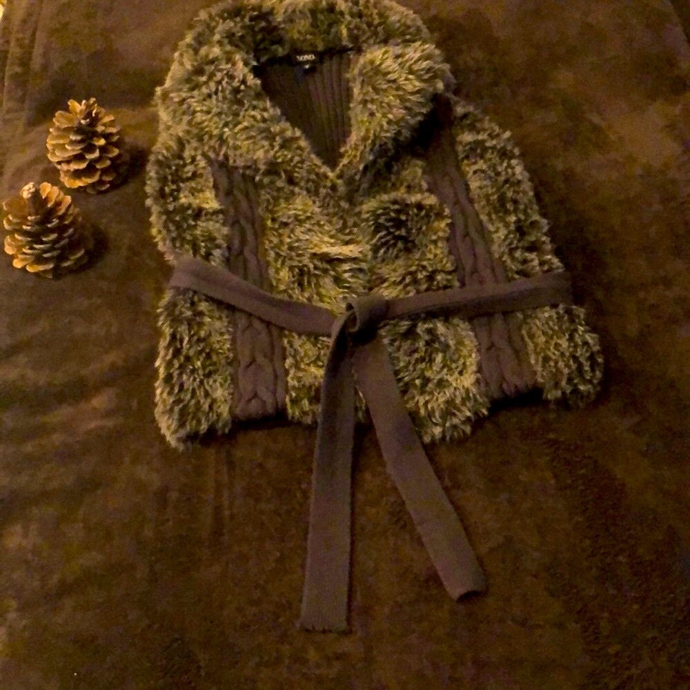 XOXO FAUX fur WARM vest